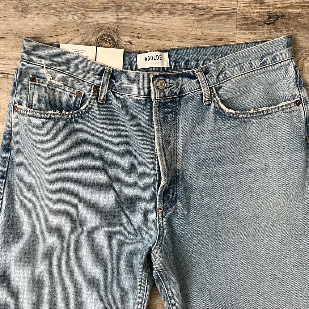 Agolde Mid Rise Relaxed Bootcut Jeans - Picture 4 of 10